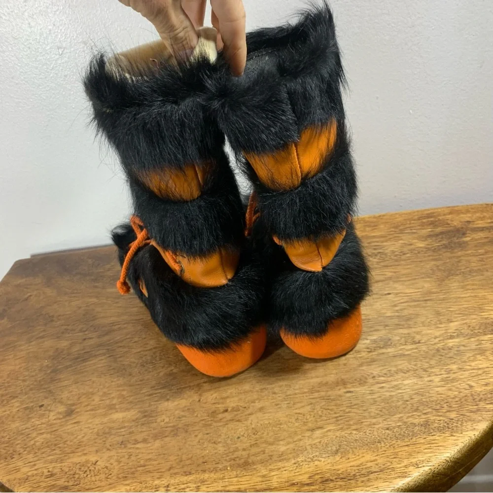 Mocatem Moccasins mukluks nap Gignac made in Canada hand made  Winter fur boots - Picture 12 of 13